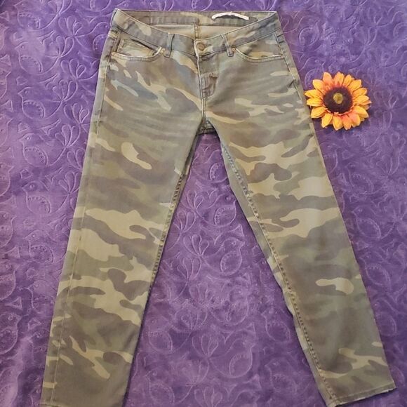 Zara woman camojeans size 4 - Picture 1 of 4